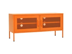 vidaXL TV-Schrank Orange 105x35x50 cm Stahl* Schränke
