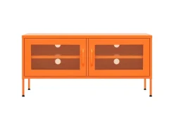 vidaXL TV-Schrank Orange 105x35x50 cm Stahl* Schränke