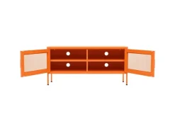 vidaXL TV-Schrank Orange 105x35x50 cm Stahl* Schränke