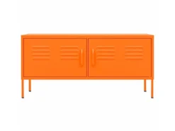 vidaXL TV-Schrank Orange 105x35x50 cm Stahl Modell 1