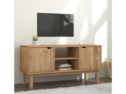 vidaXL TV-Schrank OTTA 113,5x43x57 cm Massivholz Kiefür