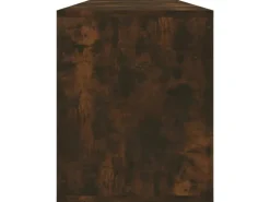 vidaXL TV-Schrank Räuchereiche 130x35x50 cm Holzwerkstoff