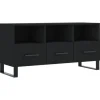 vidaXL TV-Schrank Schwarz 102x36x50 cm Holzwerkstoff Modell 3* Wohnwände|TV-Wände