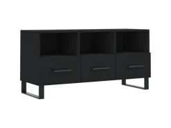 vidaXL TV-Schrank Schwarz 102x36x50 cm Holzwerkstoff Modell 3* Wohnwände|TV-Wände