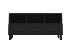 vidaXL TV-Schrank Schwarz 102x36x50 cm Holzwerkstoff Modell 3* Wohnwände|TV-Wände