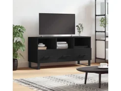vidaXL TV-Schrank Schwarz 102x36x50 cm Holzwerkstoff Modell 3* Wohnwände|TV-Wände
