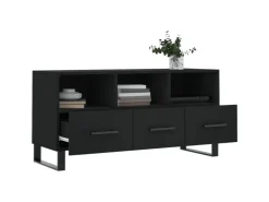 vidaXL TV-Schrank Schwarz 102x36x50 cm Holzwerkstoff Modell 3* Wohnwände|TV-Wände