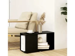 vidaXL TV-Schrank Schwarz 60x24x32 cm Holzwerkstoff* Wohnwände|TV-Wände
