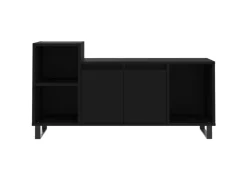 vidaXL TV-Schrank Schwarz 100x35x55 cm Holzwerkstoff Modell 4* TV-Wände