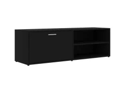 vidaXL TV-Schrank Schwarz 120x34x37 cm Holzwerkstoff Modell 1