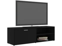 vidaXL TV-Schrank Schwarz 120x34x37 cm Holzwerkstoff Modell 1