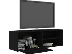 vidaXL TV-Schrank Schwarz 120x34x37 cm Holzwerkstoff Modell 1