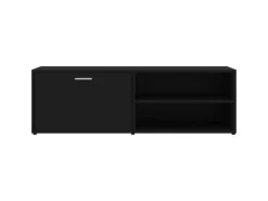 vidaXL TV-Schrank Schwarz 120x34x37 cm Holzwerkstoff Modell 1