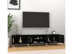 vidaXL TV-Schrank Schwarz 180x31,5x40 cm Holzwerkstoff Modell 1* TV-Wände