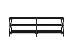 vidaXL TV-Schrank Schwarz 140x40x50 cm Holzwerkstoff