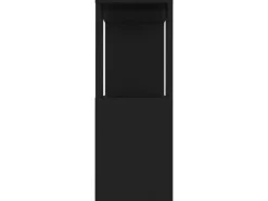 vidaXL TV-Schrank Schwarz 80x24x63 cm Holzwerkstoff* TV-Wände|Wohnwände