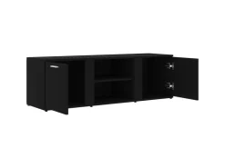 vidaXL TV-Schrank Schwarz 120x34x37 cm Holzwerkstoff* TV-Wände