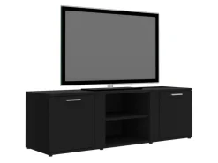 vidaXL TV-Schrank Schwarz 120x34x37 cm Holzwerkstoff* TV-Wände