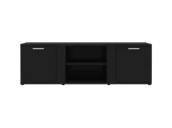 vidaXL TV-Schrank Schwarz 120x34x37 cm Holzwerkstoff* TV-Wände