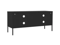 vidaXL TV-Schrank Schwarz 105x35x50 cm Stahl Modell 1