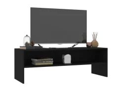 vidaXL TV-Schrank Schwarz 120x40x40 cm Holzwerkstoff* TV-Wände
