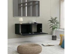 vidaXL TV-Schrank Schwarz 80x30x30 cm Holzwerkstoff* Schränke|TV-Wände
