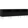 vidaXL TV-Schrank Schwarz 150x30x44,5 cm Holzwerkstoff Modell 5