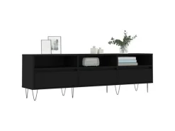 vidaXL TV-Schrank Schwarz 150x30x44,5 cm Holzwerkstoff Modell 5