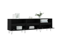 vidaXL TV-Schrank Schwarz 150x30x44,5 cm Holzwerkstoff Modell 5