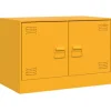 vidaXL TV-Schrank Senfgelb 67x39x44 cm Stahl Modell 2* Wohnwände|TV-Wände