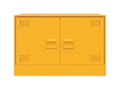 vidaXL TV-Schrank Senfgelb 67x39x44 cm Stahl Modell 2* Wohnwände|TV-Wände