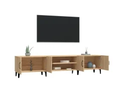 vidaXL TV-Schrank Sonoma-Eiche 180x31,5x40 cm Holzwerkstoff* Wohnwände|TV-Wände