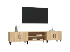 vidaXL TV-Schrank Sonoma-Eiche 180x31,5x40 cm Holzwerkstoff* Wohnwände|TV-Wände