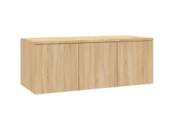 vidaXL TV-Schrank Sonoma-Eiche 80x34x30 cm Holzwerkstoff* Wohnwände|TV-Wände