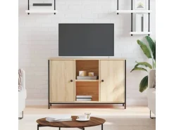 vidaXL TV-Schrank Sonoma-Eiche 100x35x65 cm Holzwerkstoff