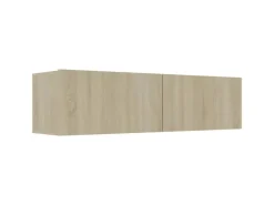 vidaXL TV-Schrank Sonoma-Eiche 120x30x30 cm Holzwerkstoff* Wohnwände|TV-Wände