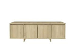 vidaXL TV-Schrank Sonoma-Eiche 120x30x40,5 cm Holzwerkstoff