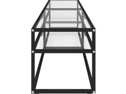 vidaXL TV-Schrank Transparent 200x40x40,5 cm Hartglas* Wohnwände|TV-Wände