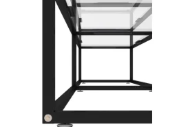 vidaXL TV-Schrank Transparent 200x40x40,5 cm Hartglas* Wohnwände|TV-Wände