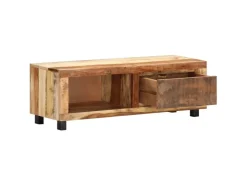 vidaXL TV-Schrank 100x30x33 cm Altholz Massiv* Wohnwände