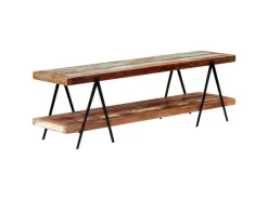 vidaXL TV-Schrank 160x40x50 cm Altholz Massiv* TV-Wände