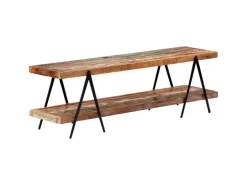 vidaXL TV-Schrank 160x40x50 cm Altholz Massiv* TV-Wände