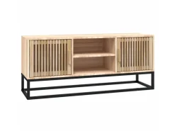 vidaXL TV-Schrank 105x30x45 cm Holzwerkstoff und Eisen* Wohnwände|TV-Wände