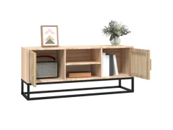 vidaXL TV-Schrank 105x30x45 cm Holzwerkstoff und Eisen* Wohnwände|TV-Wände