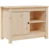 vidaXL TV-Schrank 70x36,5x52 cm Massivholz Kiefür