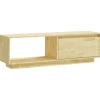 vidaXL TV-Schrank 110x30x33,5 cm Massivholz Kiefür