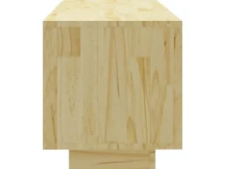 vidaXL TV-Schrank 110x30x33,5 cm Massivholz Kiefür