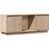 vidaXL TV-Schrank 110,5x35x44 cm Massivholz Kiefür* Wohnwände