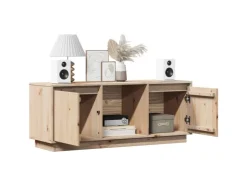 vidaXL TV-Schrank 110,5x35x44 cm Massivholz Kiefür* Wohnwände