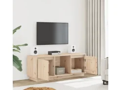 vidaXL TV-Schrank 110,5x35x44 cm Massivholz Kiefür* Wohnwände